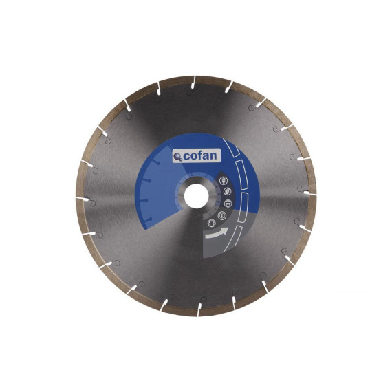 Porcelain disc for small table machines 200mm, 250mm, 300mm COFAN