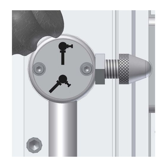Perceuse à colonne menu de perçage / touche OPTIdrill DH 18V OPTIMUM