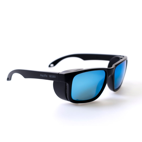 Gafa de estilo deportivo desmontable en azul polarizado PACIFIC SAFETOP
