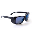 Lunettes de style sportif SAFETOP démontables miroir BLEU PACIFIQUE