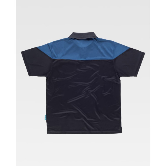Combinaison en tissu élastique. Col à bande et fermeture éclair en nylon WF2616.
