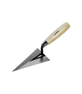 Palette with a sharp tip, wooden handle, and 130 mm in length COFAN 09517015