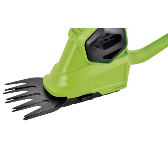 Hand-held hedge trimmer kit with extension and wheels with Li-ion Lithium battery COFAN 50003305
