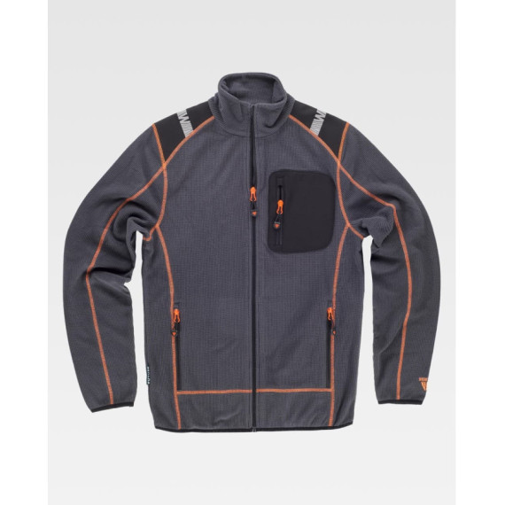 Polar mit Reißverschluss und High Collar Worstteam WF3030