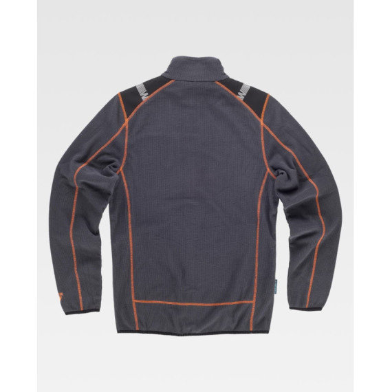 Polar mit Reißverschluss und High Collar Worstteam WF3030