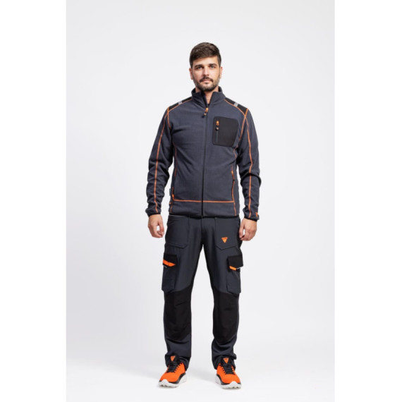 Polar com zíper e alta coleira WorkTeam WF3030