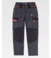 Pantalón elástico de mujer combinado WORKTEAM WF3055