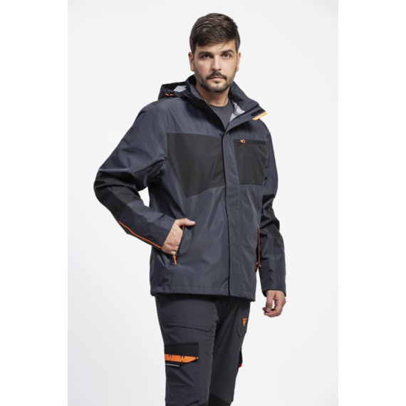Chaqueta impermeable combinada con costuras termoselladas WF3058 WORKTEAM