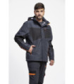 Imperméable avec des coutures thermosell et hotte. WorkTeam WF3058