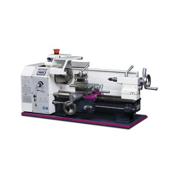 Torno de modelado velocidad ajustable pantalla digital TU 2304 OPTIMUM