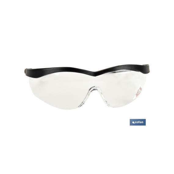 Lunettes de sécurité modèle Eyes 2000 avec protection UV UNE-EN 166F COFAN 11000023BL