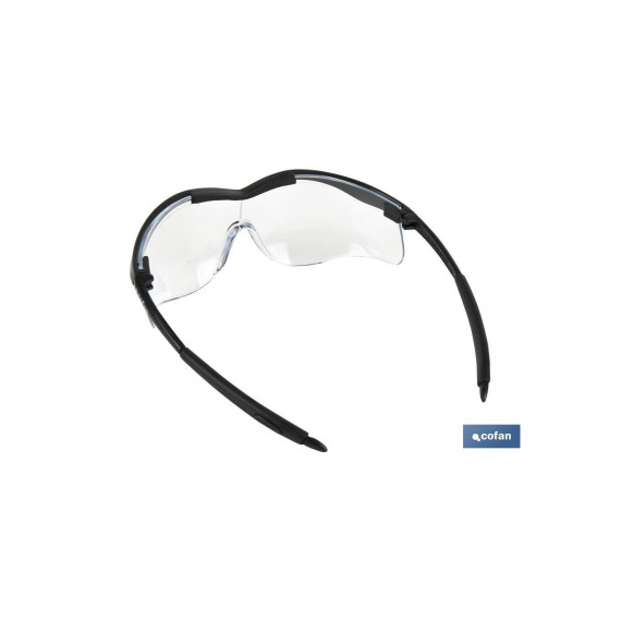 Lunettes de sécurité modèle Eyes 2000 avec protection UV UNE-EN 166F COFAN 11000023BL