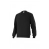 Unisex sweatshirt in knitted fabric with ribbed collar VELILLA Series 105701