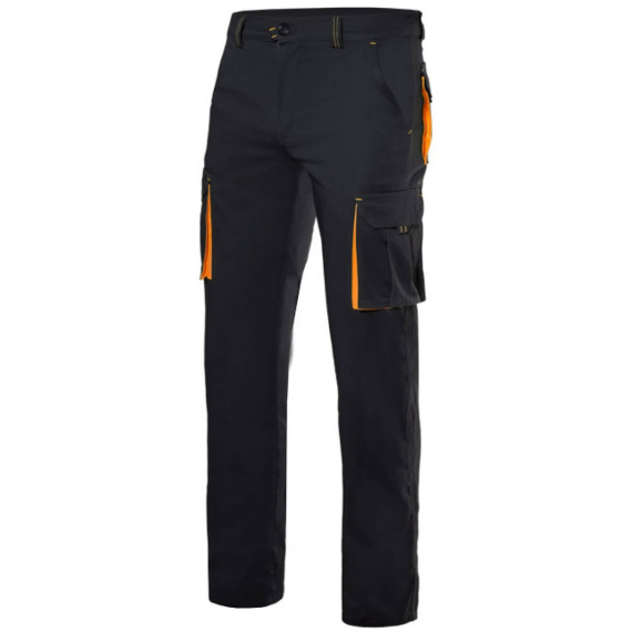 Pantalón stretch bicolor multibolsillos Serie 103008S