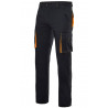 Two-tone multi-pocket stretch pants Series 103008S