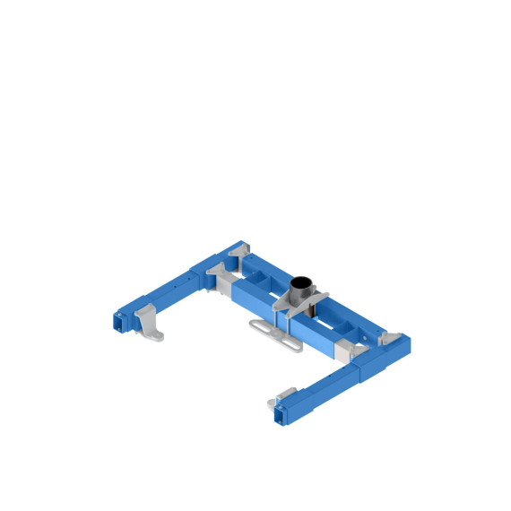 Base mobile H pour systèmes d'ancrage EN 795 IRUDEK