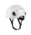 Helmet with ventilation in 397 without visor with climbex vent barboquexle 80655 Safetop