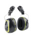 ABS hearing protectors for coupling helmets 33 dB Sigi-Clip 82300 Safetop