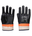 Gant en PVC avec double trempette et poignée sableuse Portwest A402