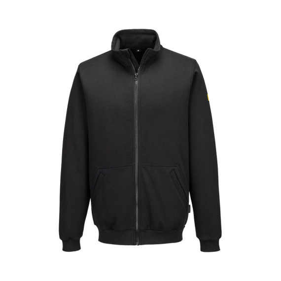 Sweat antistatique à glissière ESD Portwest AS25