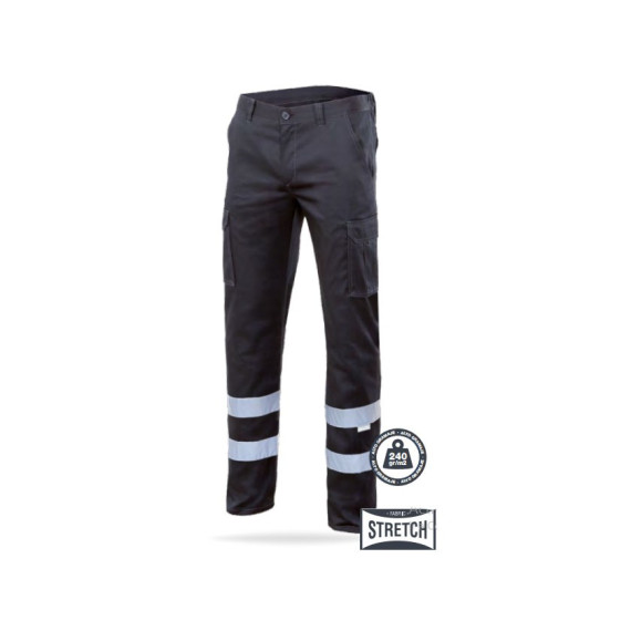 Pantaloni con nastri multibolster stretch serie 103014s