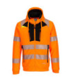 Suéter DX4 High Visions Zip Hoodie portwest DX484