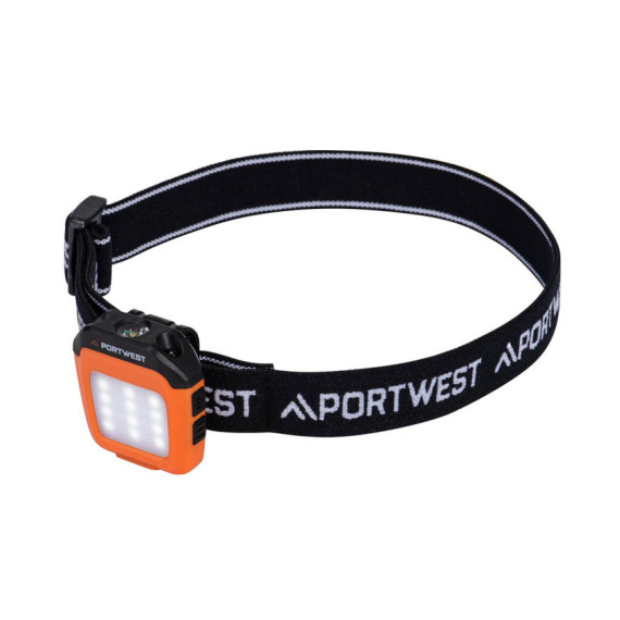 LED LED Multifunction for Hats Rechargeable by USB Portwest PA74