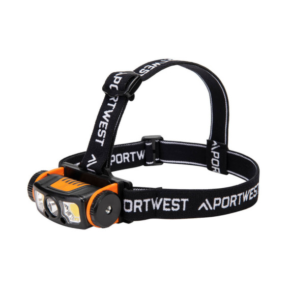 Front light with LED motion sensor load by USB Portwest PA76