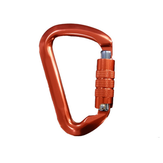 Aliuminum Trilock Carabiner con tripla chiusura 30 KN 80120T Safetop