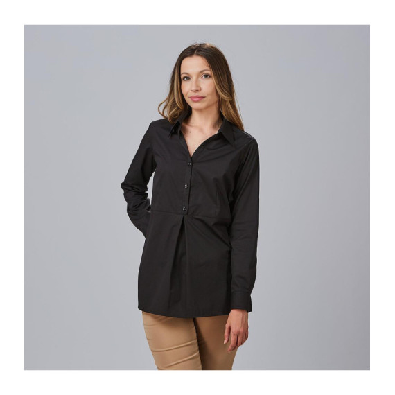 La camicia della manica della manica roll up livia 240015 Gary's