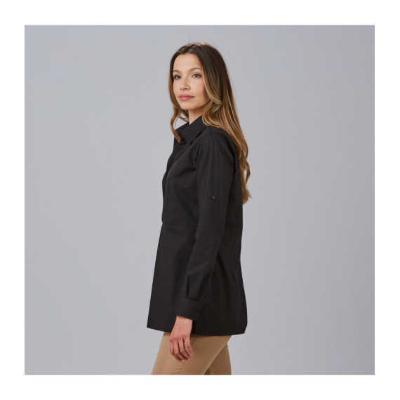La camicia della manica della manica roll up livia 240015 Gary's