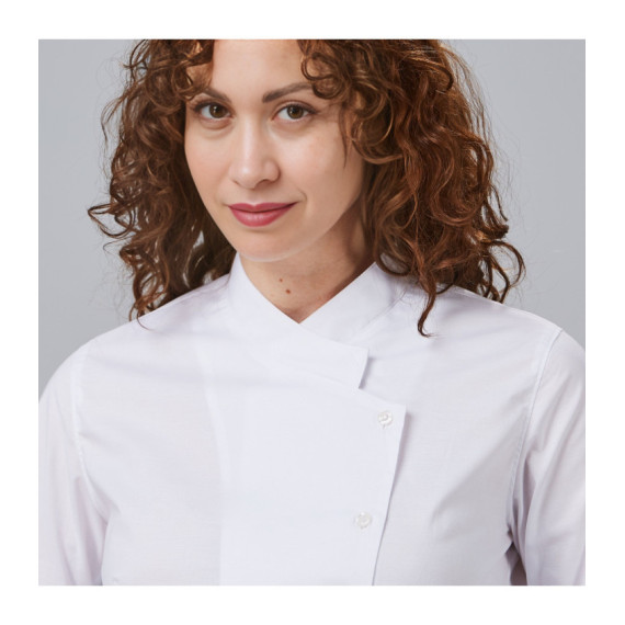 Camisa mujer fil a fil c/cocinero angelica 240022 GARY´S