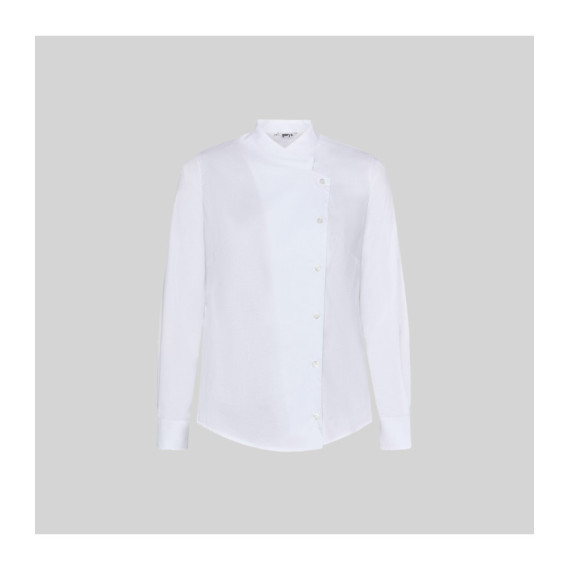 Camisa mujer fil a fil c/cocinero angelica 240022 GARY´S