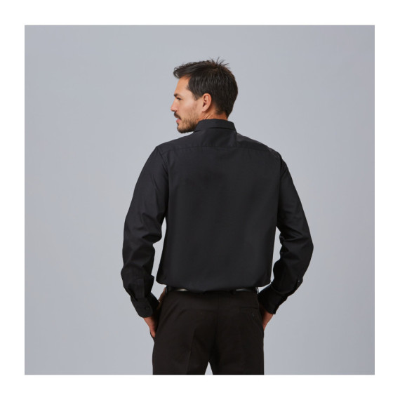 Man Shirt M / L Slim fit Elastan "Red Line" 260004 Gary's