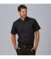 Herrenhemd M / C C / Mao Slim Fit Elastan "Rote Linie" 260007 Gary's