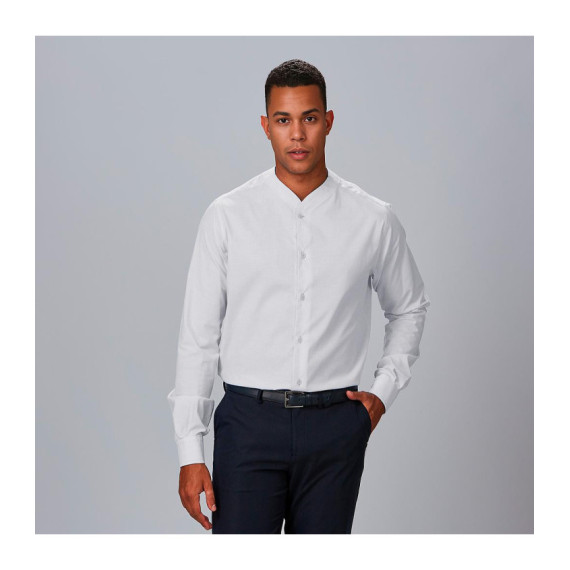 T-shirt Hommes Slim Fit Fil A Fil Riccardo 260012 Gary's