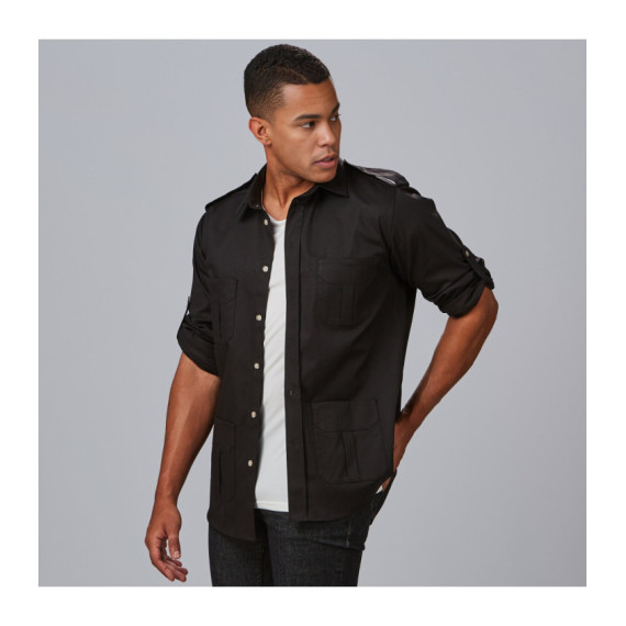 Unisex-Ärmel Roll up Michele 260014 Garys