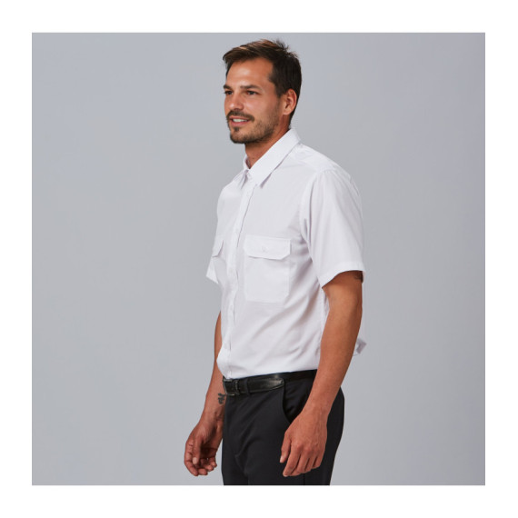 Unisex-Hemd M / C Elastan "Rote Linie" 260017 GARYS