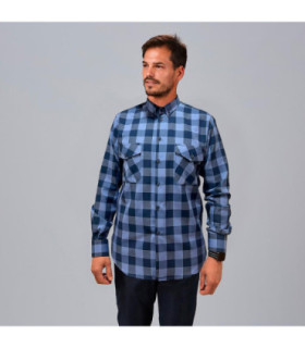 Slim Fit ein Augusto-Herrenhemd 260032 Garys