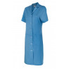 VELILLA women's short-sleeved industrial gown with button closure Series 907