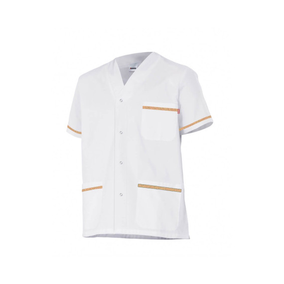 Pijama jacket short sleeve with automatic buttons series P535201