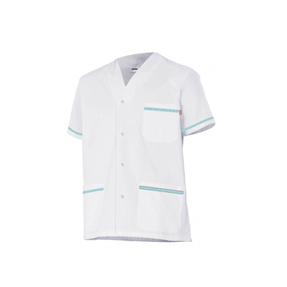 Pijama jacket short sleeve with automatic buttons series P535201