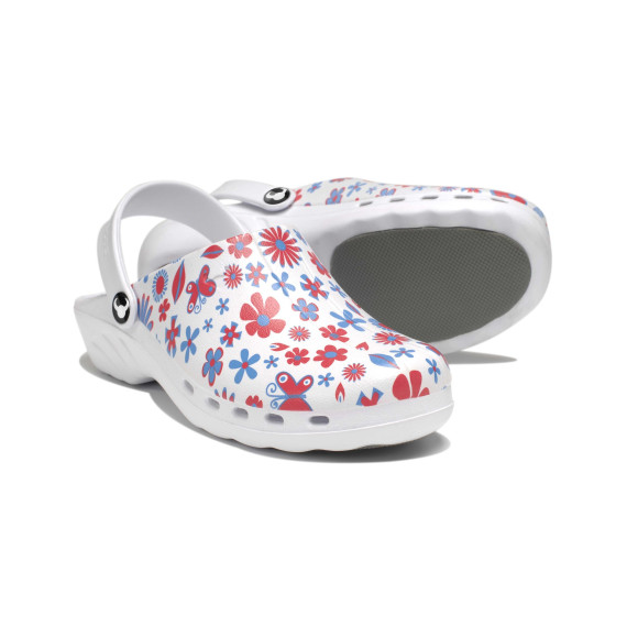 Swedish Professional Zueco Anti-Slip Print Ms - EN 20347 ODEN
