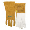 SOFTouch goat grain leather welding glove combined