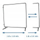 ComboFrame ™ Framework for welding screen. Connection set
