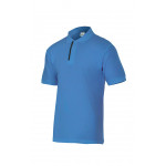 Turquoise Polo / Beige Sand Bicolor Sleeve Series P105502