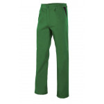 Pantalon vert avec pincettes de série PT349