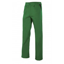 Pantalón verde con pinzas Serie PT349