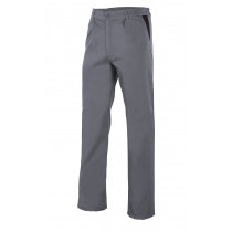 Pantaloni grigi con pinzette in serie PT349