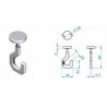 CEPRO sliding hook for hanging curtains welding